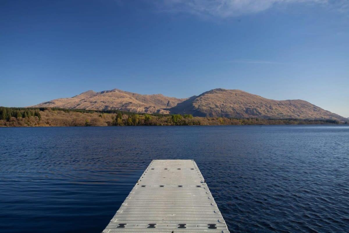 New Build Lodge With Stunning Views Of Loch Awe Hayfield  Eksteriør bilde