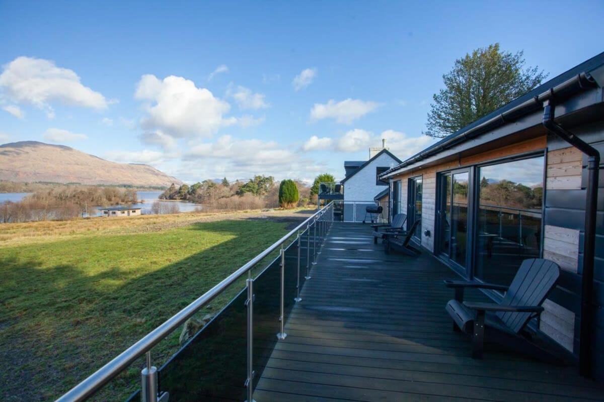 New Build Lodge With Stunning Views Of Loch Awe Hayfield  Eksteriør bilde