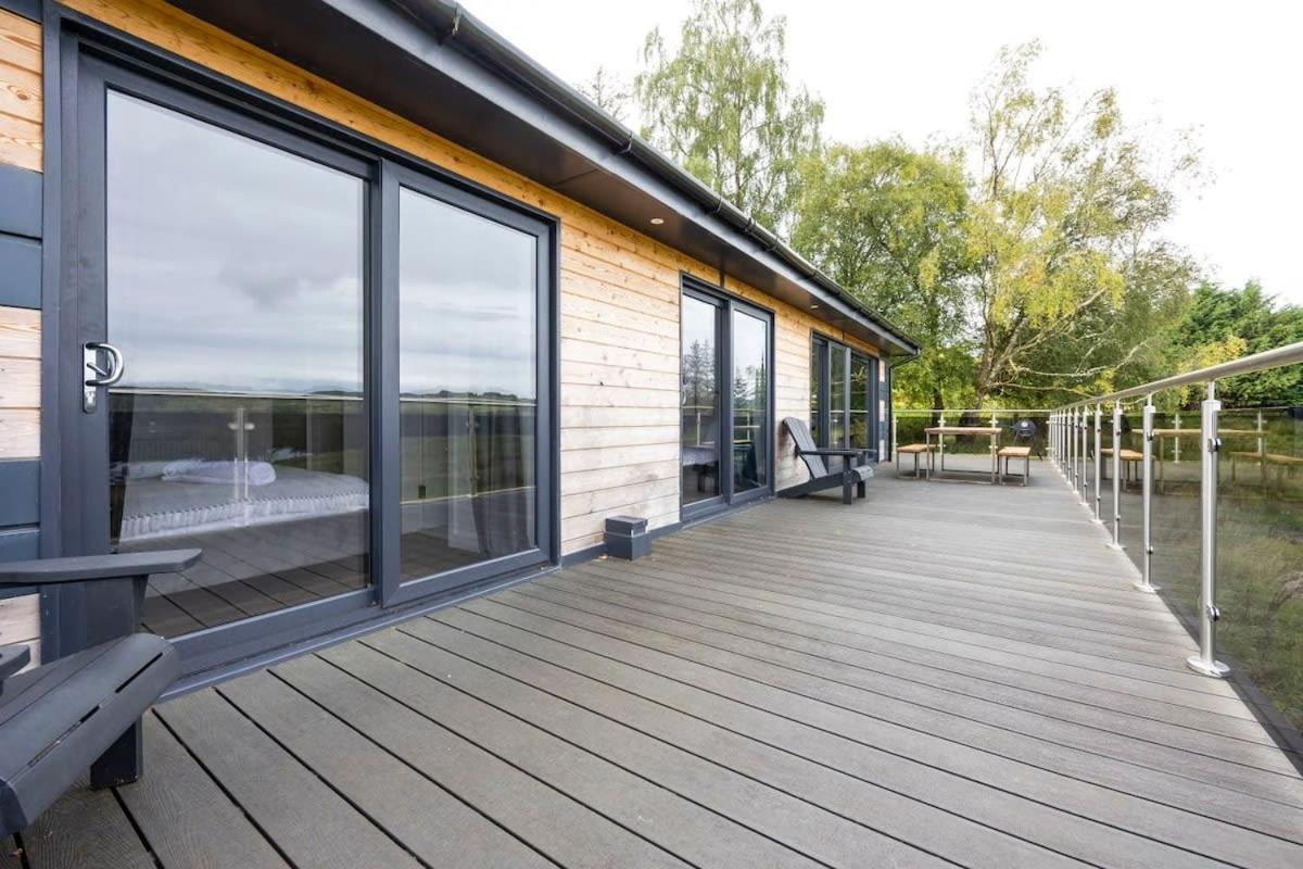 New Build Lodge With Stunning Views Of Loch Awe Hayfield  Eksteriør bilde