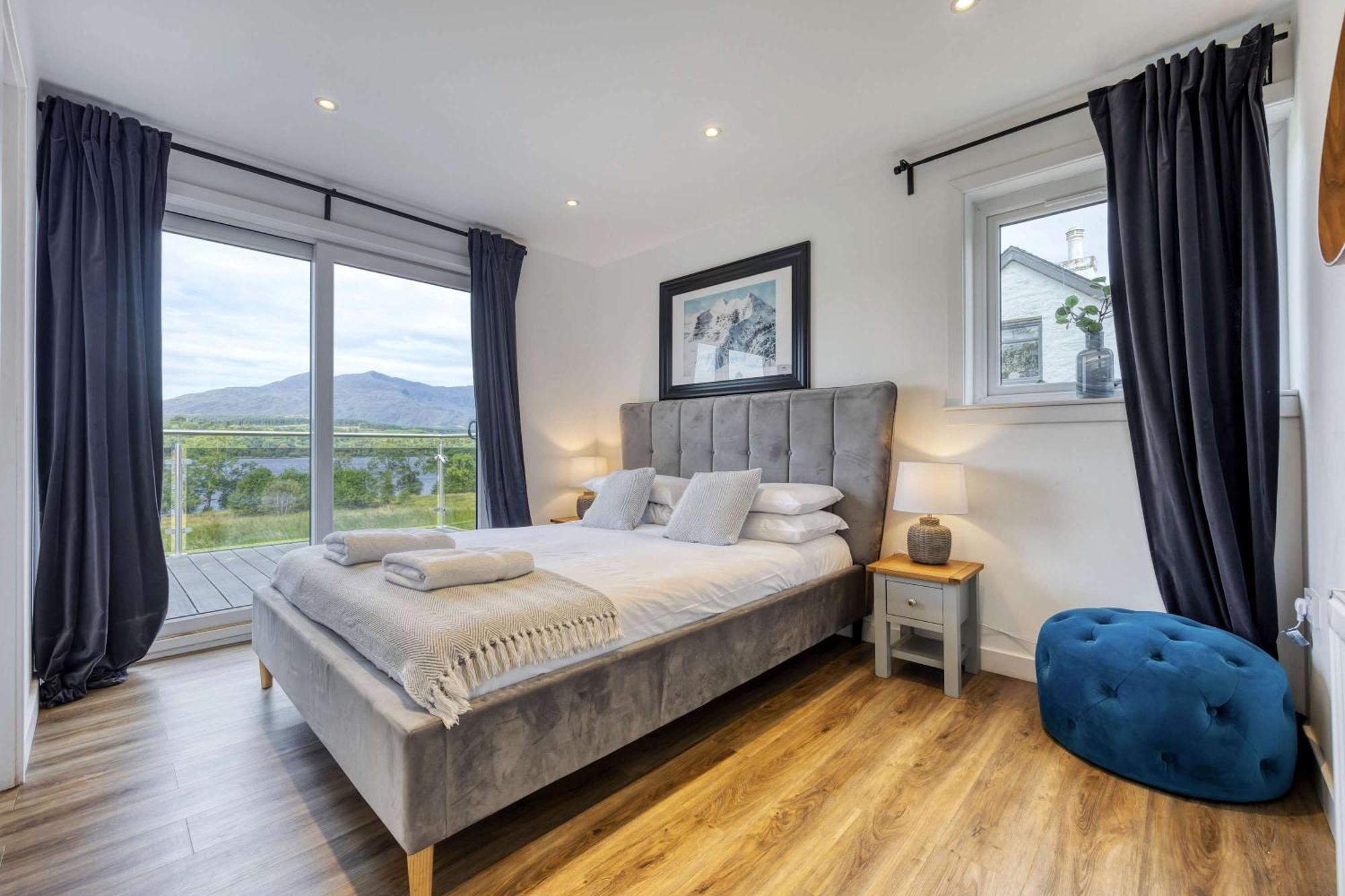 New Build Lodge With Stunning Views Of Loch Awe Hayfield  Eksteriør bilde